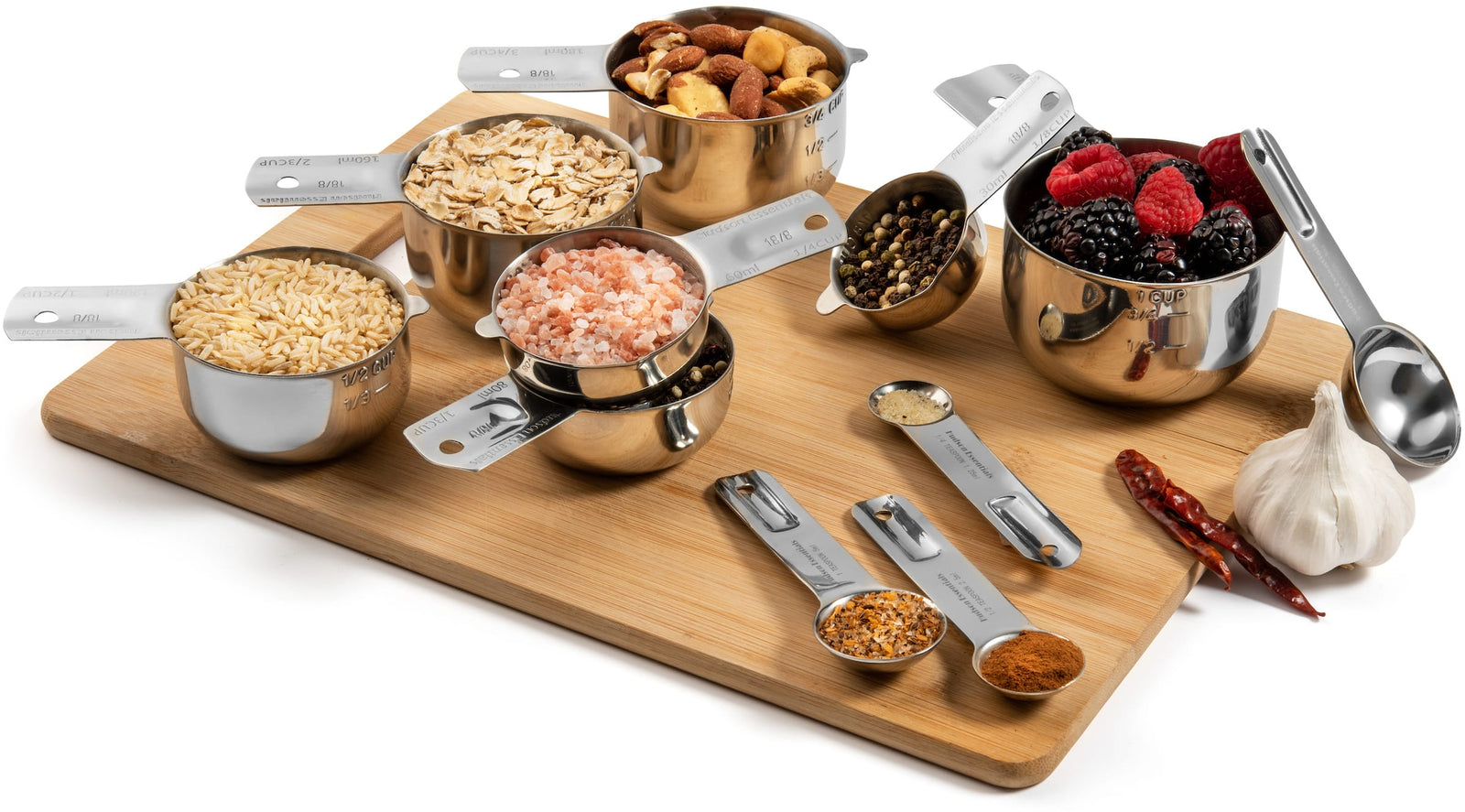 Measuring cups and spoons set