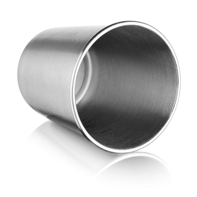 Stainless Steel Tumblers 7oz - Set of 6 Stackable Tumbler Cups for Kids