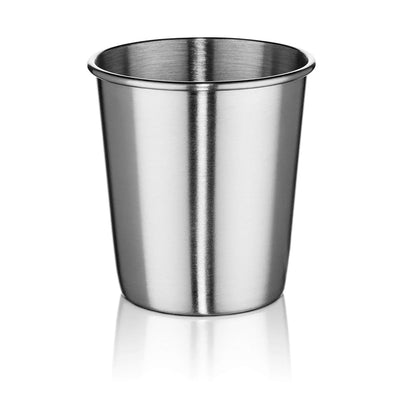 Stainless Steel Tumblers 7oz - Set of 6 Stackable Tumbler Cups for Kids