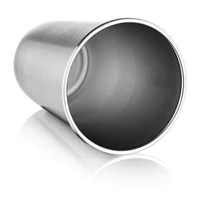 Stainless Steel Tumblers 16 oz - Set of 6 Stackable Tumbler Cups
