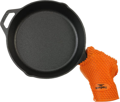 Hudson Essentials BBQ Gloves, Heat Resistant Oven Mitts - Kitchen Silicone Oven Mitts